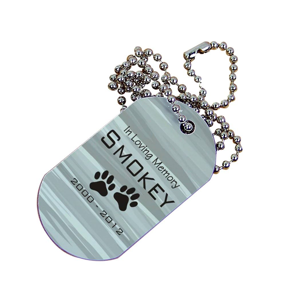 silver950 【2枚組】dog tag handmade Amazon.com: Dog Tags Engraved for Pets Dog Name Tags